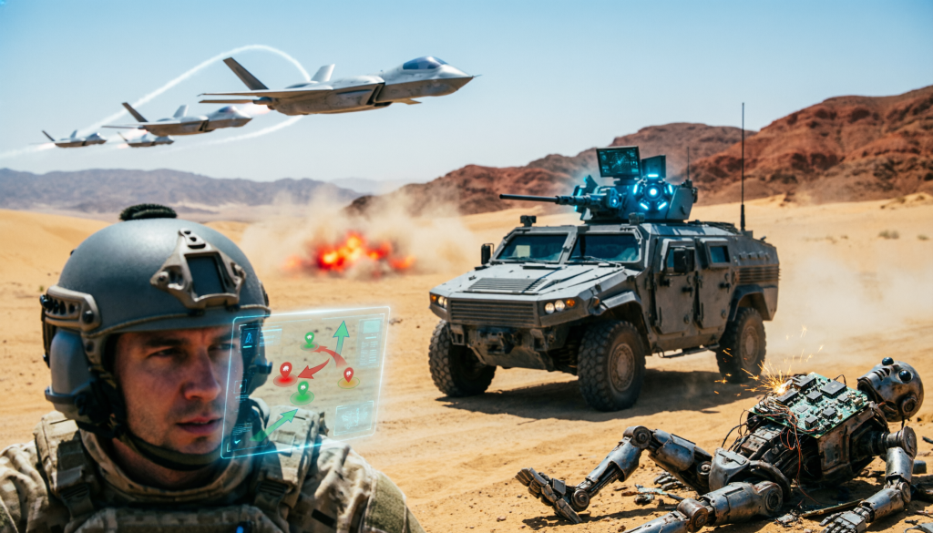 حرب الشرق الاوسط والذكاء الاصطناعي