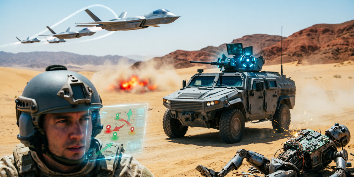 حرب الشرق الاوسط والذكاء الاصطناعي