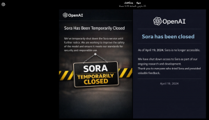 أوبن إيه آي تودع سورا.. إغلاق مفاجئ لمنصة توليد الفيديو المذهلة