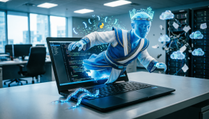 الهروب الكبير: ملحمة سيبرانية في زمن الذكاء الاصطناعي