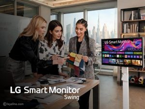 شاشة LG Smart Monitor Swing – ثورة في عالم الشاشات الذكية المتنقلة